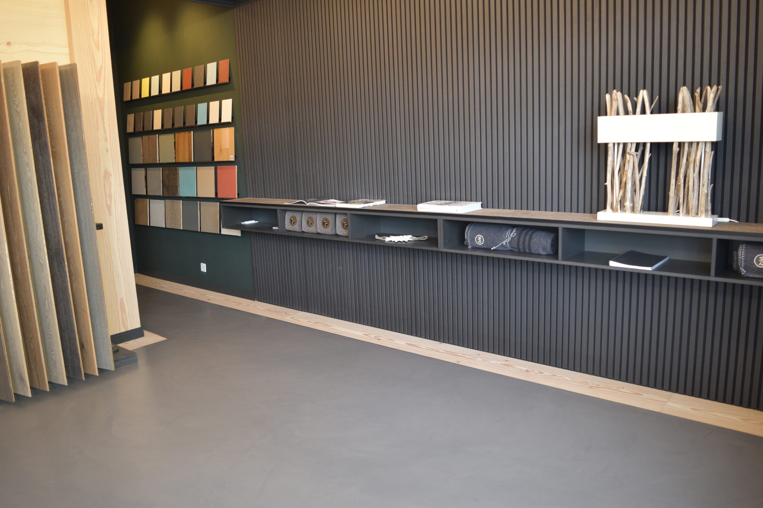Bodenausstellung Showroom bei Tapisa Thun