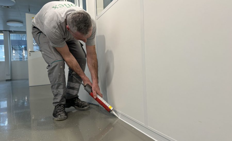 Einstellhalle mit Schichtex Platten BKP 225.2 / Brandschutz Verkleidung
