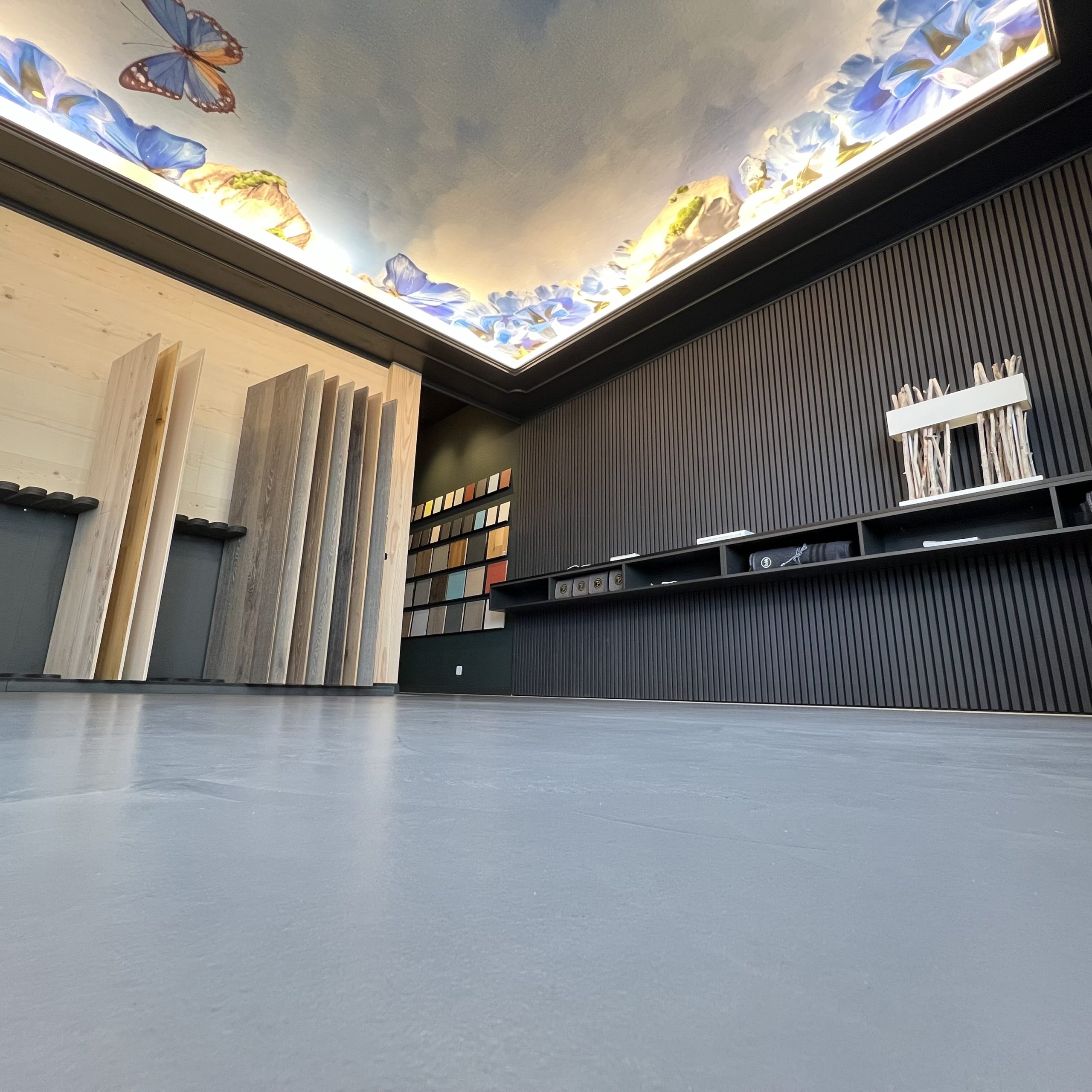 Bodenausstellung Showroom bei Tapisa Thun
